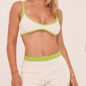 Ego knit crop top bralette